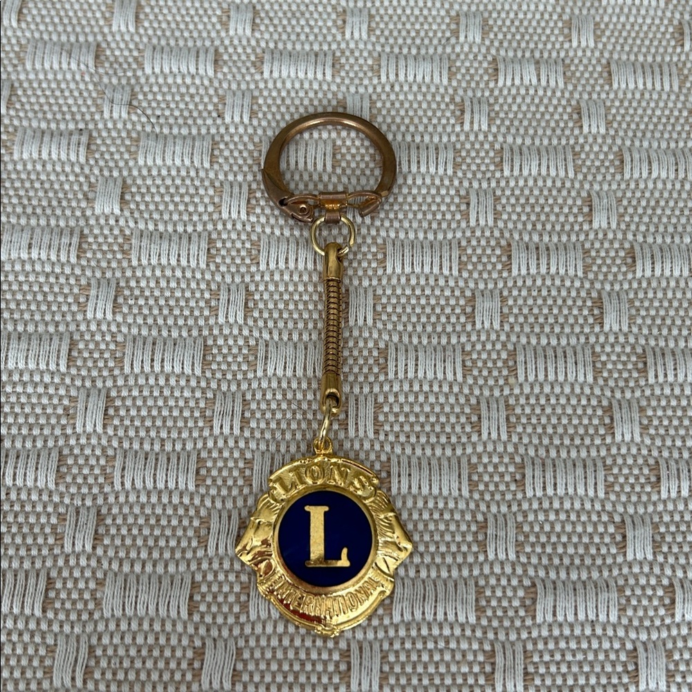 Lions Club International Keychain